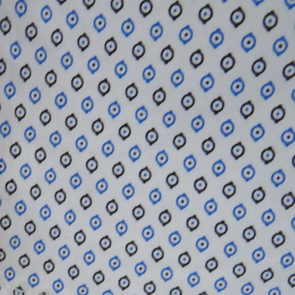 Michael Brandon* Men's Short Sleeve Button Down Curved Hem BOHO Shirt~ Size XL - Picture 12 of 12